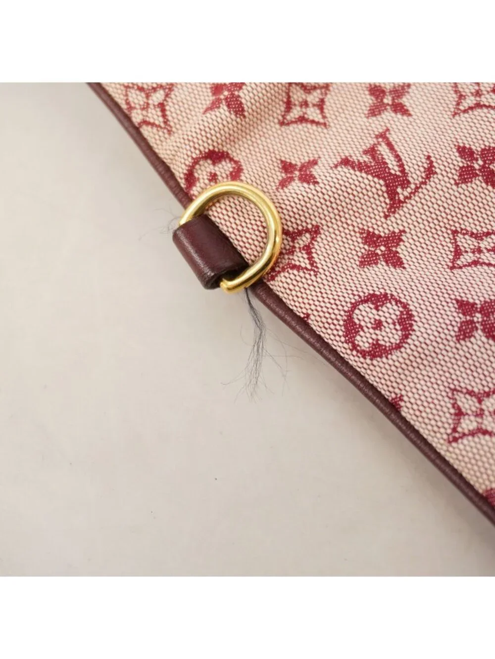 Louis Vuitton Handbag Monogram Mini Francoise Cerise 2-Way